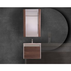   Venus ART D60 Diószínű  Szenzoros Fürdőszoba tükör Ledvilágítással                      (59*92*3 cm)