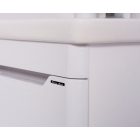 SOFT 65 Fehér Fóliázott Függesztett  soft-close rendszerű  fiókos Fürdőszobabútor kerámiamosdóval