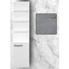 NEON 160 Betonszürke függesztett polcos szekrény 160x38x34