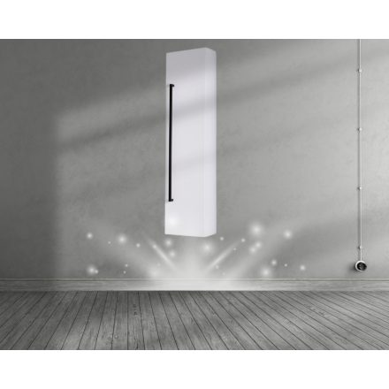 ATRIA F70 Fehér függesztett ceruzaszekrény két bútorlap polc 68x20x15,7