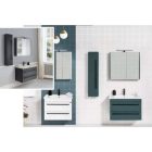 ATRIA ANTRACIT A70 Függesztett  Polcos Ceruzaszekrény (20*15,7*68 cm)