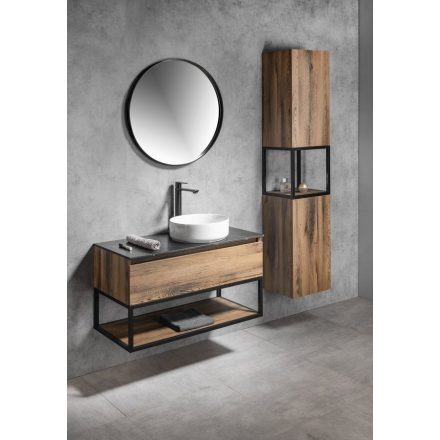 INFINITY ROUND kerámiamosdó, 36x12 cm, fehér