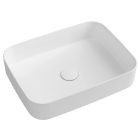 INFINITY RECTANGLE kerámiamosdó, 50x36cm, matt fehér