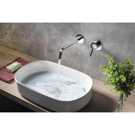 INFINITY OVAL kerámiamosdó, 55x36cm, fehér