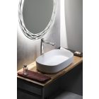 INFINITY OVAL kerámiamosdó, 55x36cm, fehér