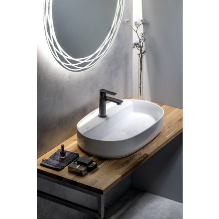 INFINITY OVAL kerámiamosdó, 60x40cm, fehér 