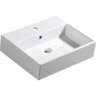 ISVEA PURITY Pultra szerelhető kerámiamosdó, 50x13x42cm