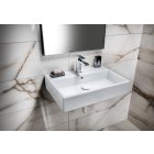 ISVEA PURITY Pultra szerelhető kerámiamosdó, 60x13x42cm