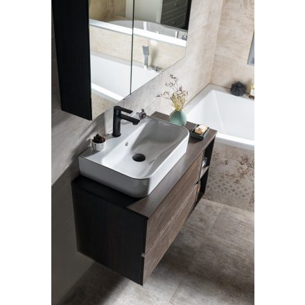 ISVEA SISTEMA U kerámiamosdó, 55x38cm 