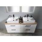 AQUALINE SISTEMA kerámiamosdó, pultra vagy falra szerelhető, 50x42cm