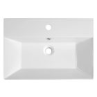 AQUALINE SISTEMA kerámiamosdó, pultra vagy falra szerelhető, 60x42cm