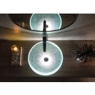 BEAUTY ICE üvegmosdó, átm:42x14cm