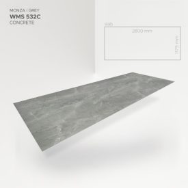   MODEE SLAB 4.0 wall MONZA GREY WMS 532C 2800x1175 mm 3,290 m2/csomag