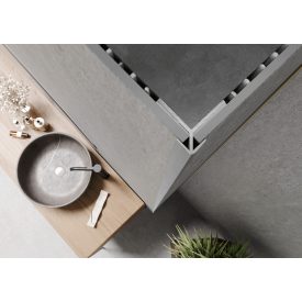 MODEE SZÉLES KÜLSŐ SAROK PROFIL SILVER A1  12DB/CS