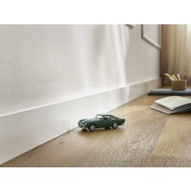   FORTINO 80 FEHÉR SZEGŐLÉC, TARTÓS POLIMER SZEGŐLÉCEK, FALÉLEK TAKARÁSÁHOZ. 80*16*2200mm