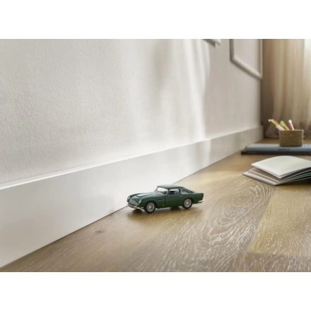 FORTINO 80 FEHÉR SZEGŐLÉC, TARTÓS POLIMER SZEGŐLÉCEK, FALÉLEK TAKARÁSÁHOZ. 80*16*2200mm