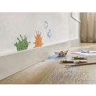 FORTINO 80 KASMÍR SZEGŐLÉC, TARTÓS POLIMER SZEGŐLÉCEK, FALÉLEK TAKARÁSÁHOZ. 80*16*2200mm