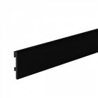  FORTINO 80 MATT FEKETE SZEGŐLÉC, TARTÓS POLIMER SZEGŐLÉCEK, FALÉLEK TAKARÁSÁHOZ. 80*16*2200mm