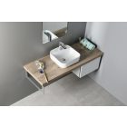 MOLVENO pultra szerelhető kerámiamosdó, túlfolyó nélkül, 38,5x14x38,5cm