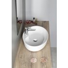 MARIANA pultra szerelhető kerámiamosdó, túlfolyó nélkül, 57x14,5x41cm