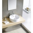 YAKARTA kerámiamosdó, kerek, leeresztő nélkül, átm:46cm