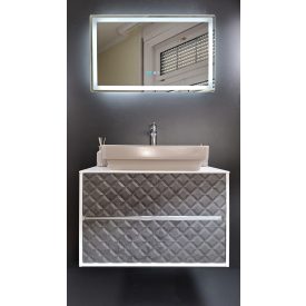 Mistik Compact 80 Betonszürke négyzet texturával