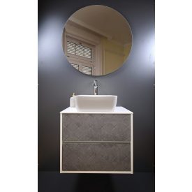 Mistik Compact 80 Betonszürke csillag texturával