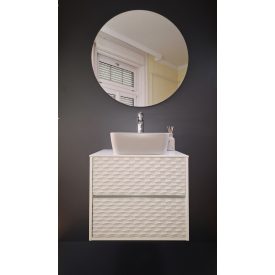 Mistik Compact 60 Fehér hullám texturával