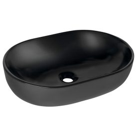 CALEO kerámiamosdó, 59x41,5x14cm, matt fekete