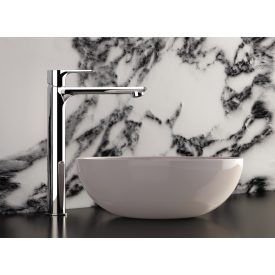   Remer Energy Króm  Mosdócsaptelep; leeresztőnélkül  ;kerámia kartussal (31,5 cm magas)