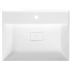 GODIVA öntöttmárvány mosdó, 58x44cm