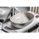 DALMA kerámiamosdó, 59x42x14cm, bézs márvány 