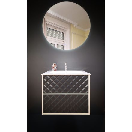 Mistik One 80 Antracit négyzet texturával