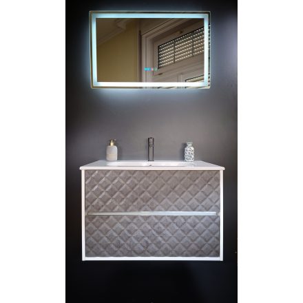 Mistik One 60 Betonszürke négyzet texturával