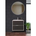 Mistik One 60 Antracit hullám texturával