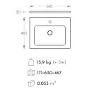 Mistik One 60 Kék hullám texturával