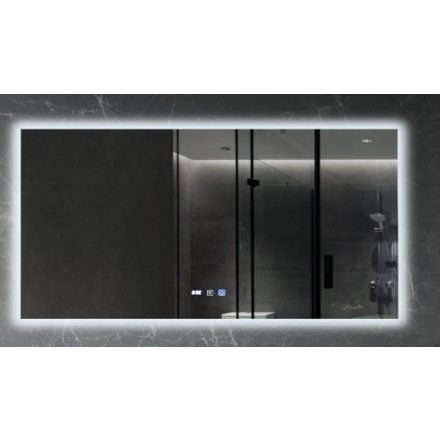 FUNTY 10060 szögletes keretnélküli okos tükör 