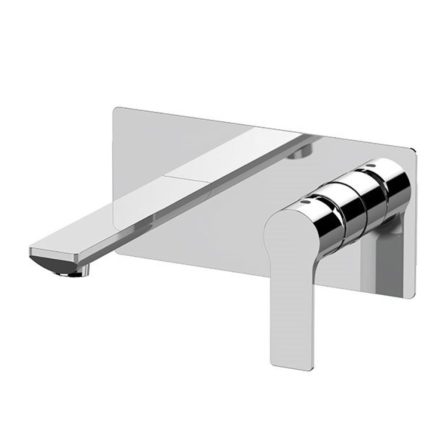 Remer Winer  Króm Egykaros Falbasülyesztett  csaptelep kompletten (23 cm hosszúságú csaptelep)